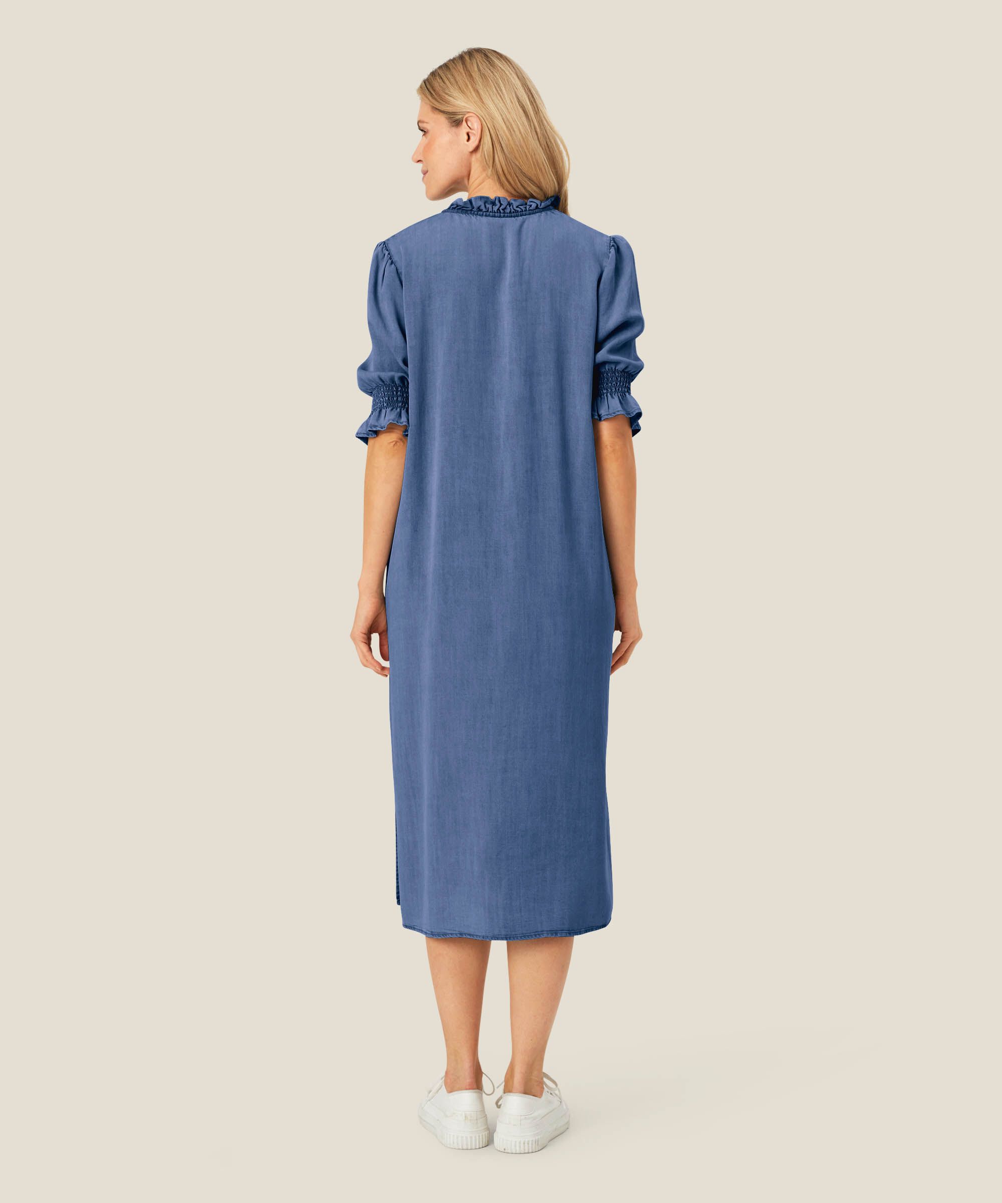 Nydelana Denim Dress, Washed denim