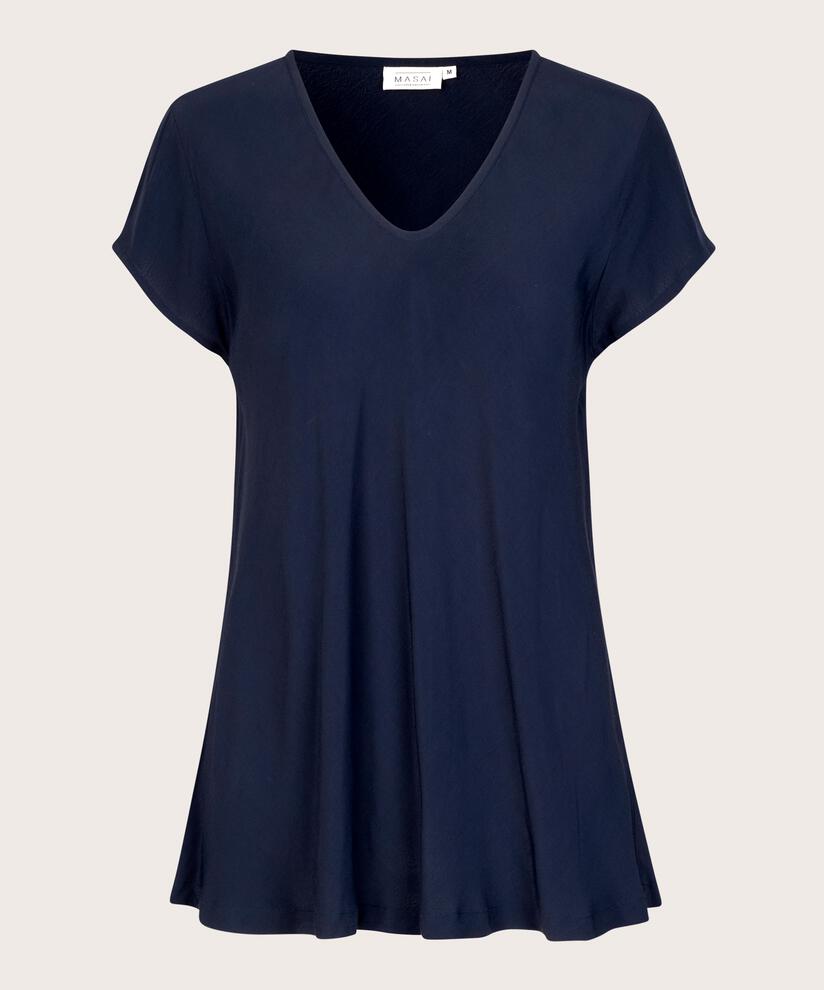 Kallo Blouse, Navy