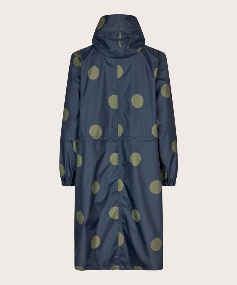 Terenna Rain Coat, Mood Indigo