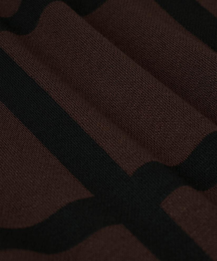 Gujanka JERSEY Tunic, Coffee Bean