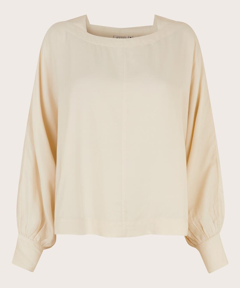 Dysis Blouse, Whitecap