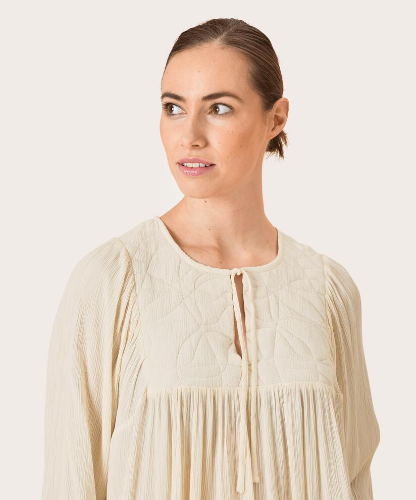 DONNALE BLOUSE, Whitecap