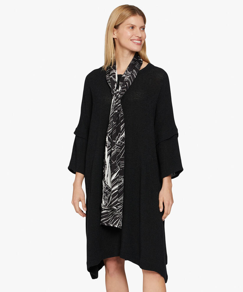 ALONG SCARF, Black