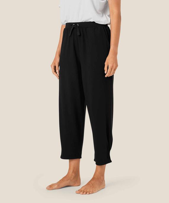 PERSINI JERSEY TROUSERS, Black
