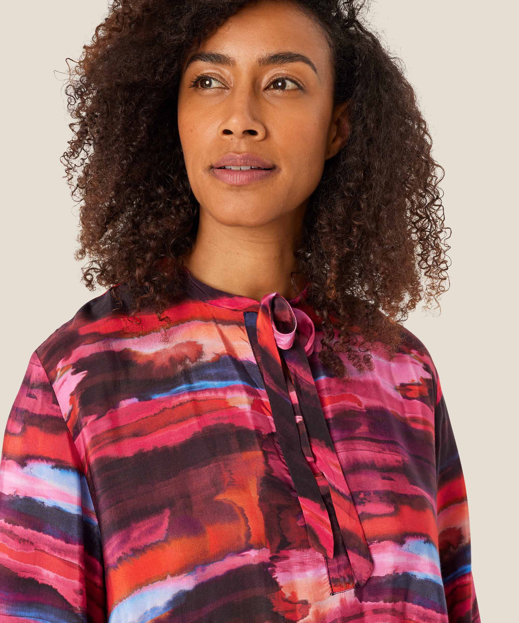 Nishat Dress, Sun Tomato