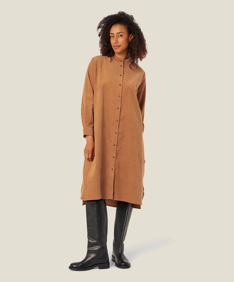 Naja Dress, Chipmunk