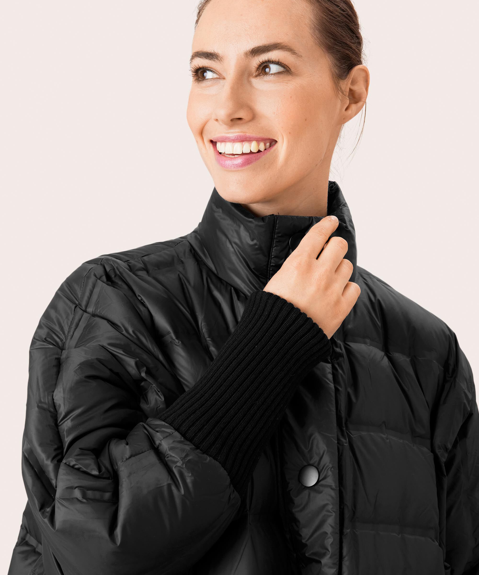 Tilda Down Coat, Black