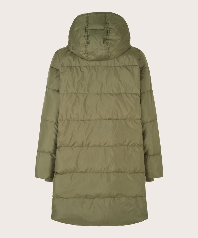 Thilde Down Coat, Olive Night
