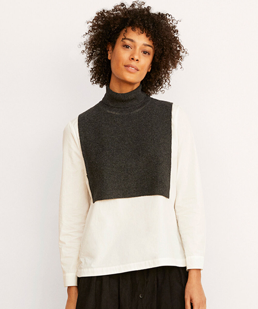 ALBA NECK WARMER, Black