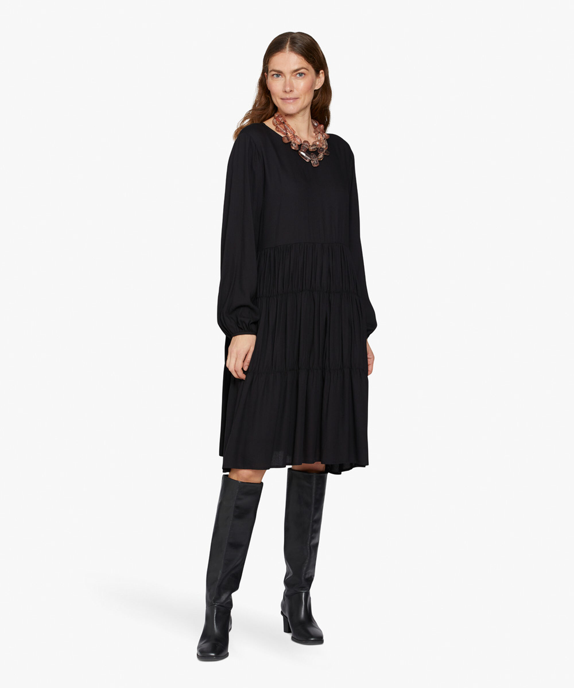 NORINA DRESS, Black
