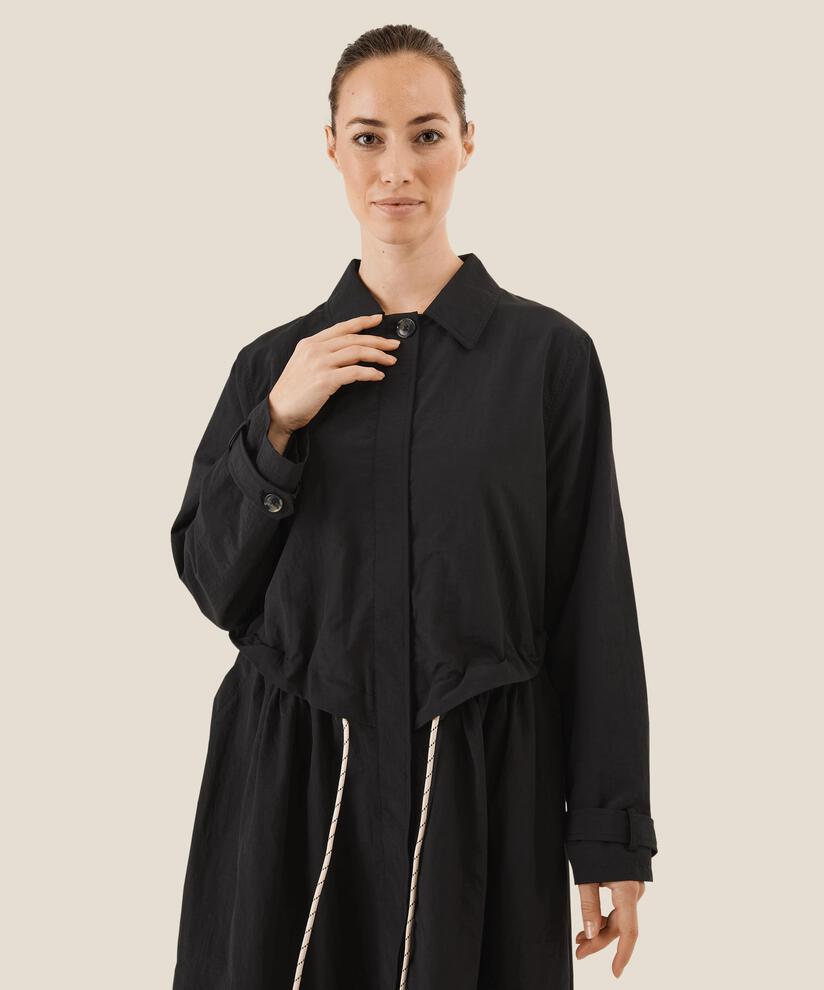 Tilia Coat, Black