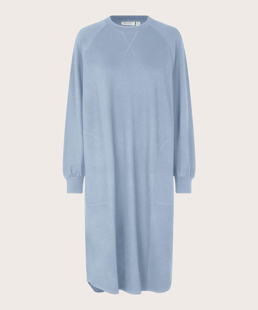 Ninen JERSEY Dress, Blue Fog