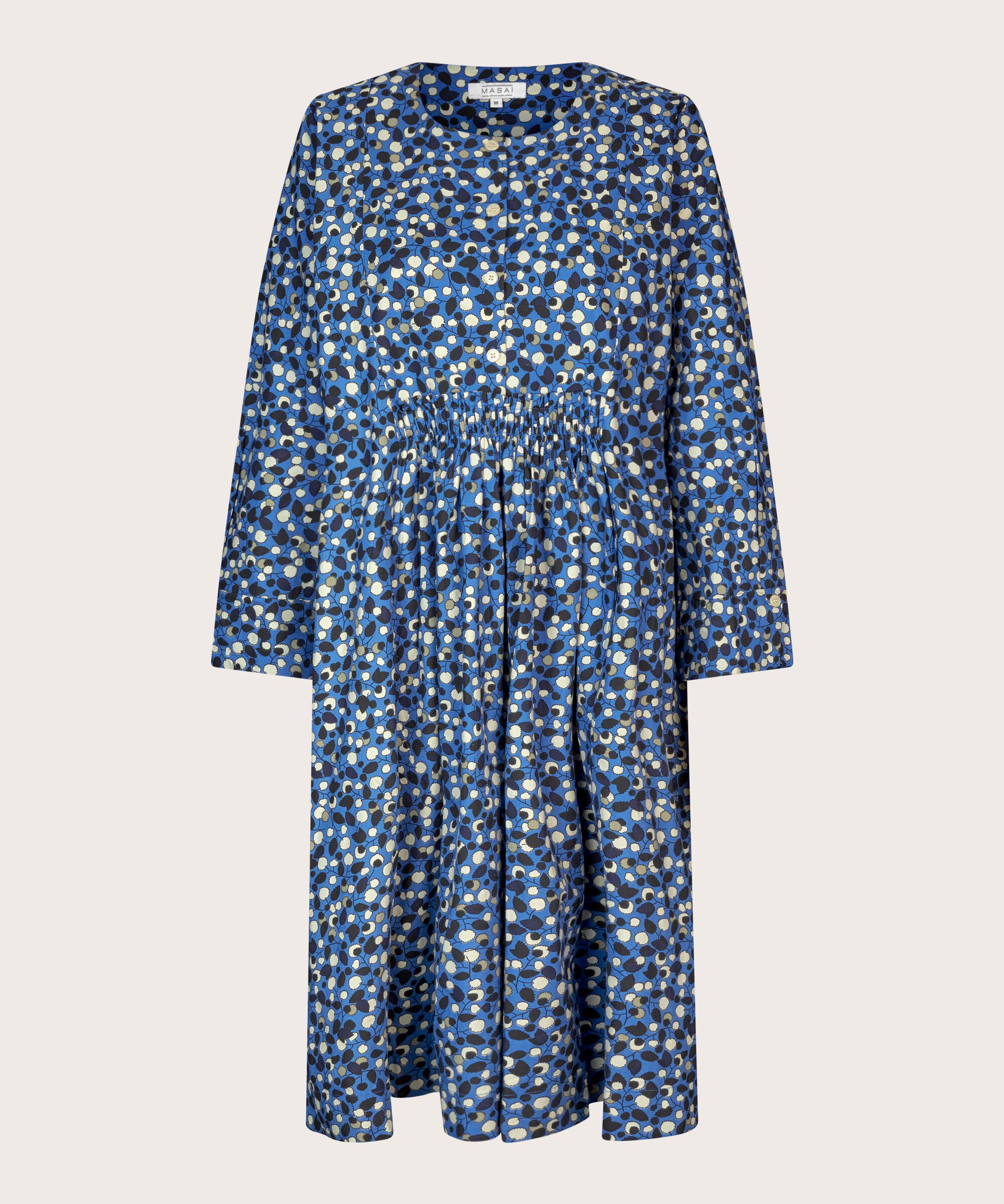 Nicoli Dress, Federal Blue