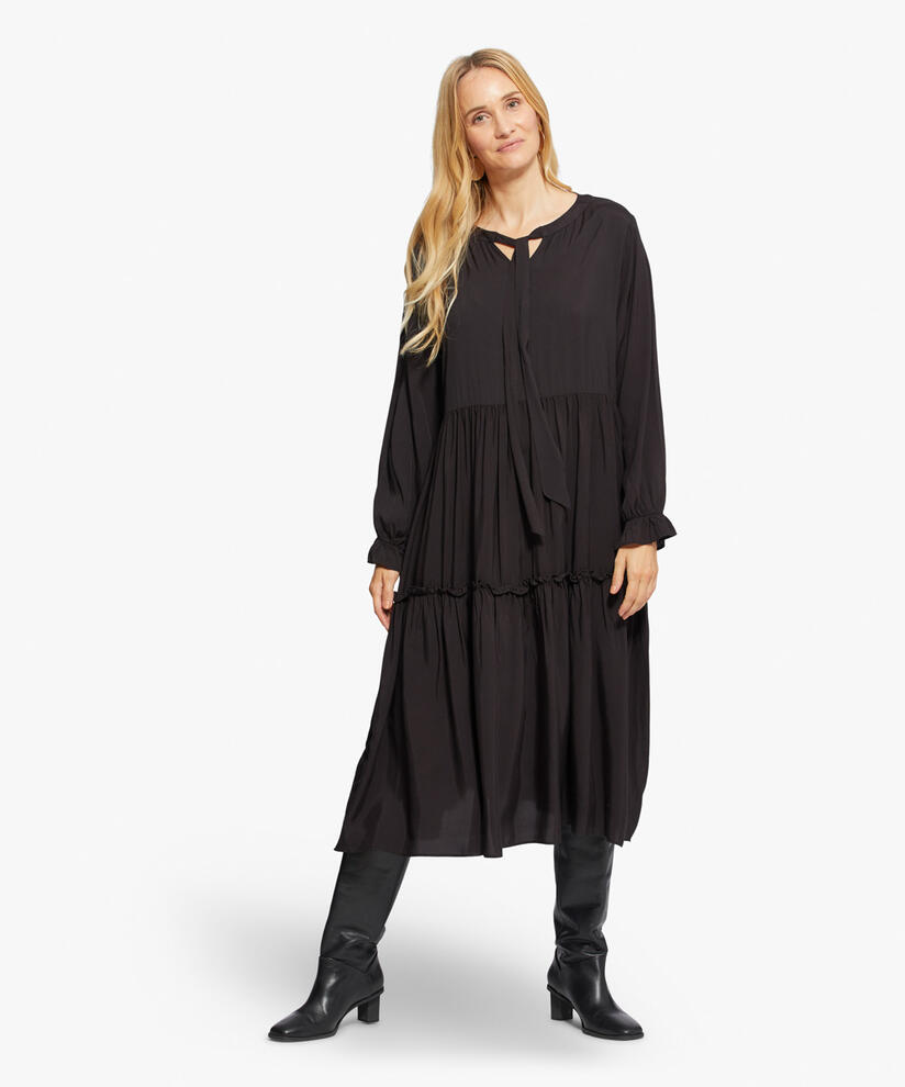 NUKINI DRESS, Black