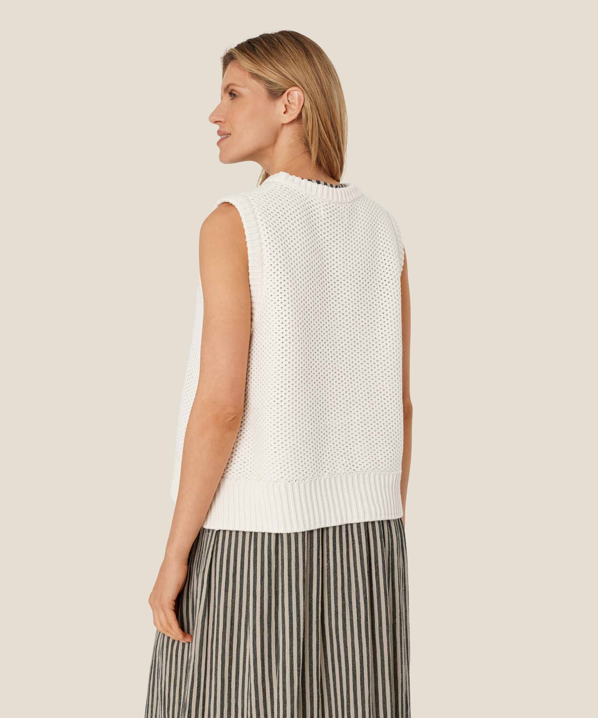 Fabel Sweater Vest, Jet Stream