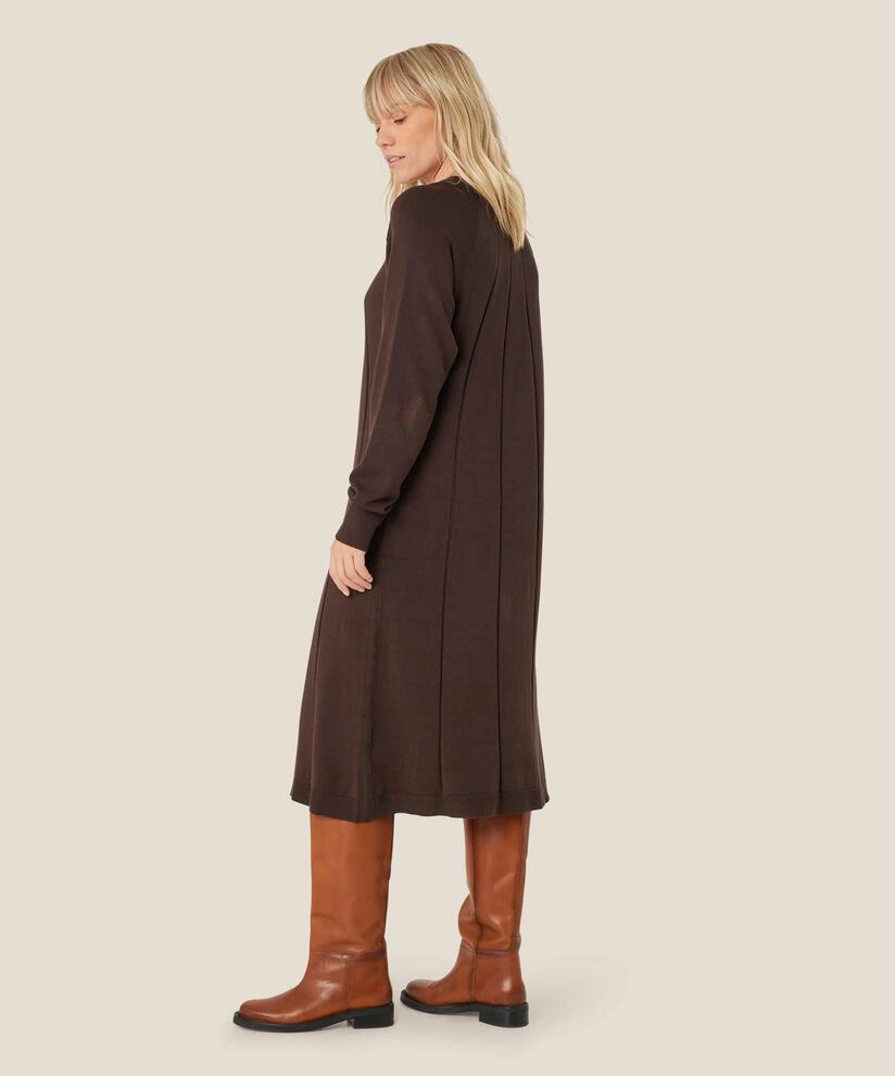 Nunse Dress, Coffee Bean