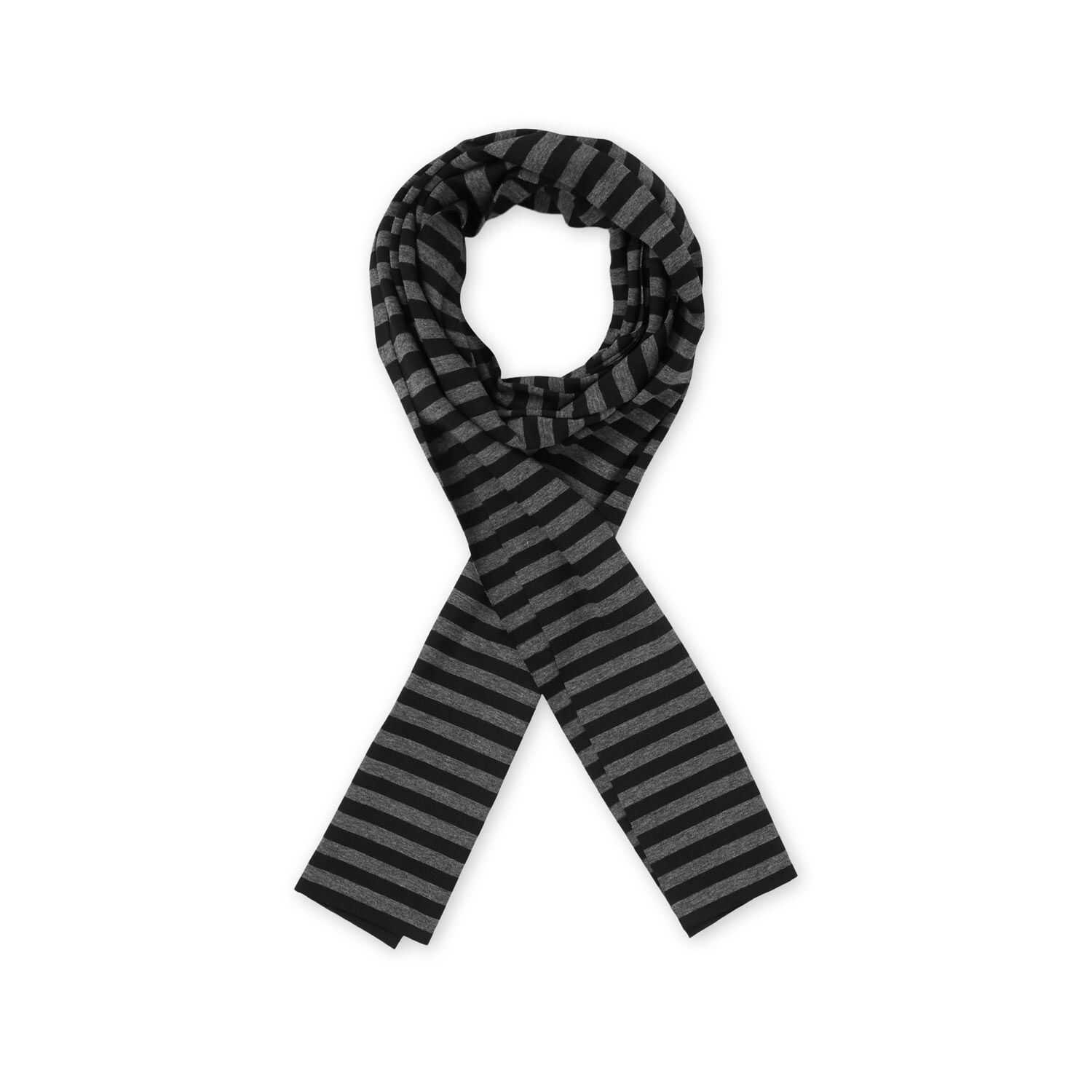 AFFIE SCARF, D. Grey mel.