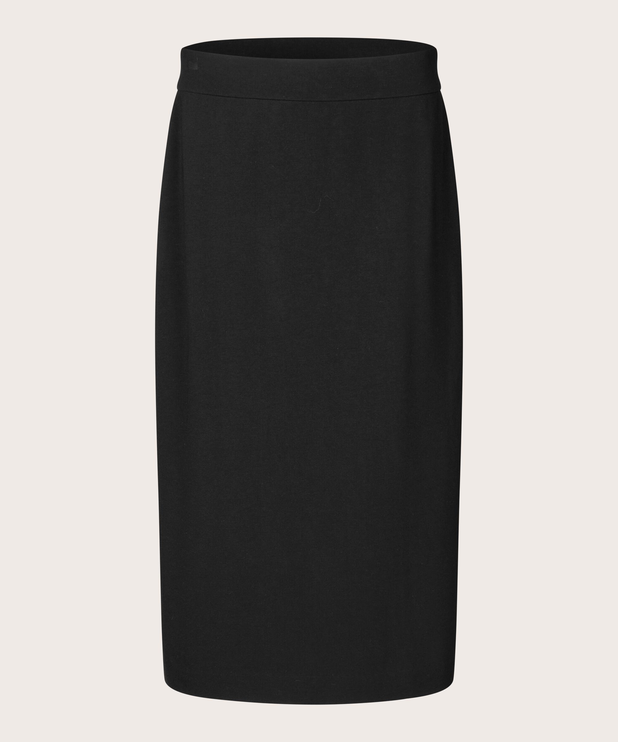 Stephanie JERSEY Skirt, Black