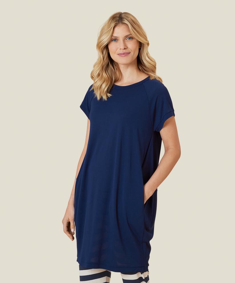 Galina JERSEY Tunic, Medieval blue