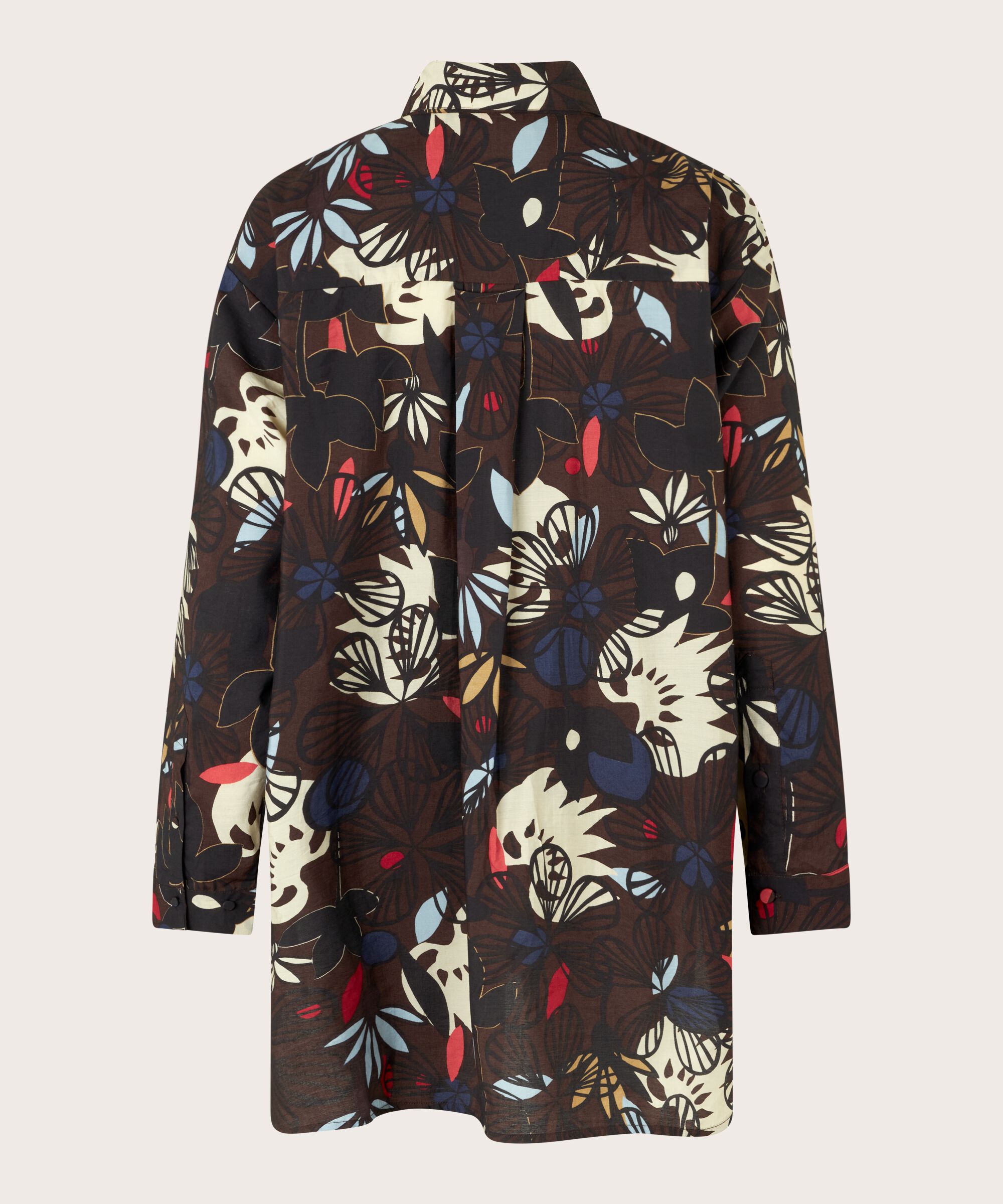 Gidette Tunic, Coffee Bean