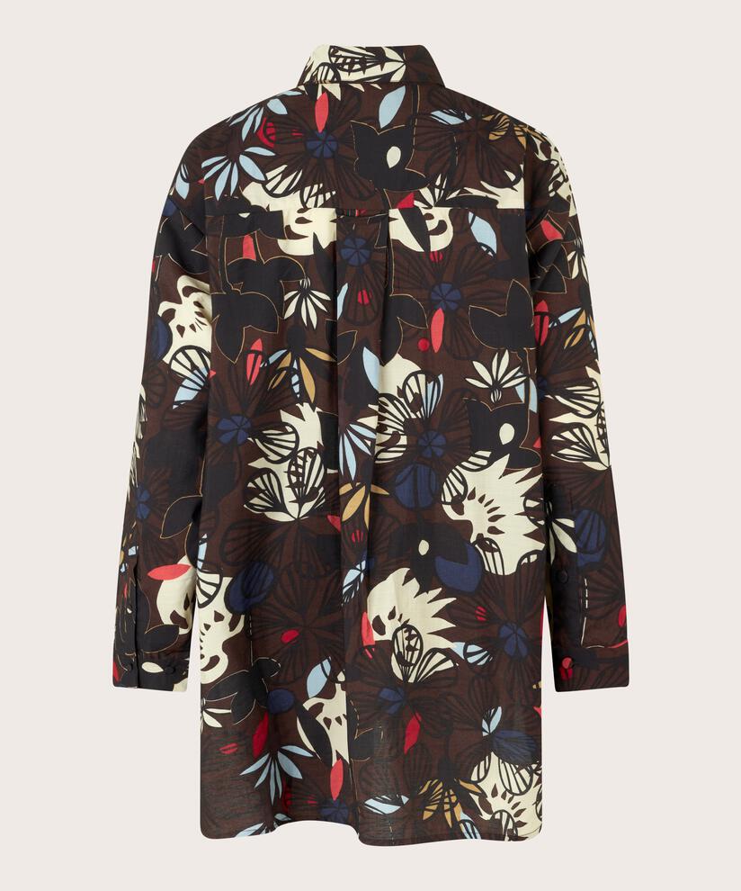 Gidette Tunic, Coffee Bean