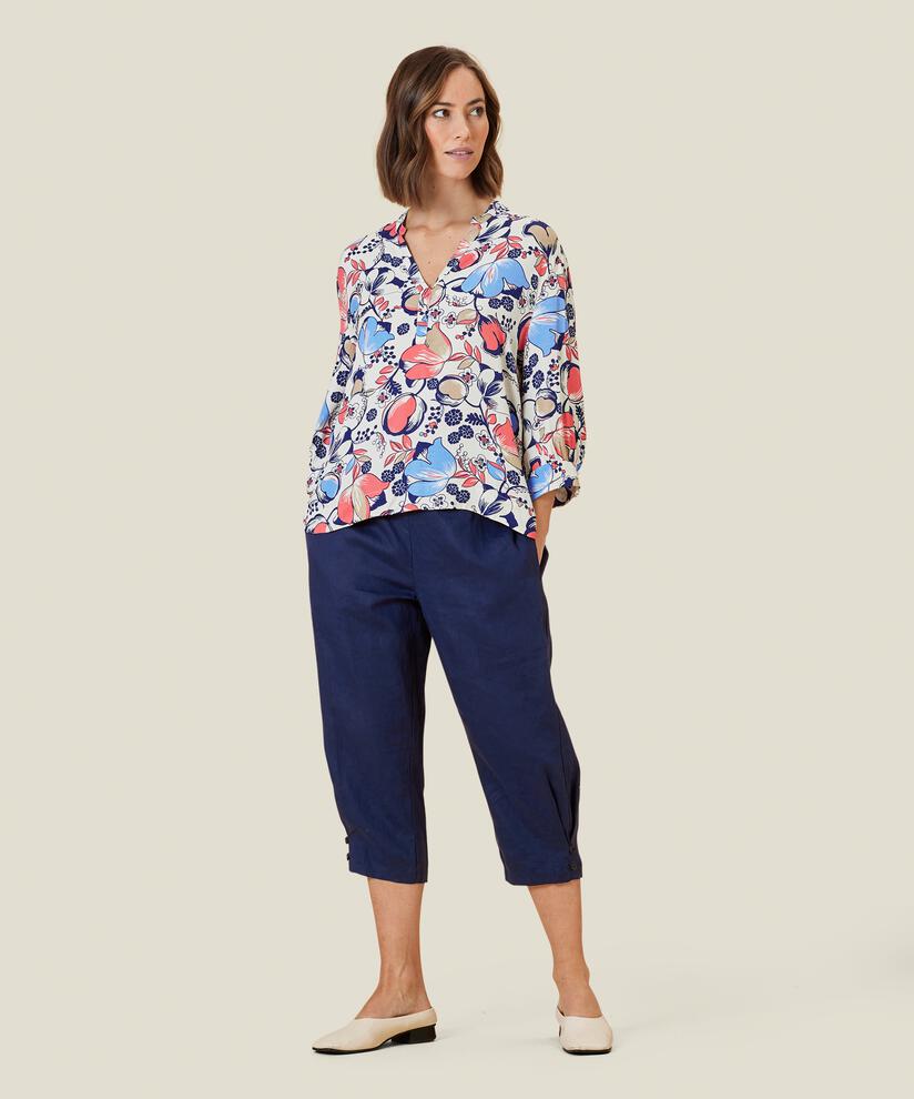 DOBRA BLOUSE, Spiced Coral, hi-res
