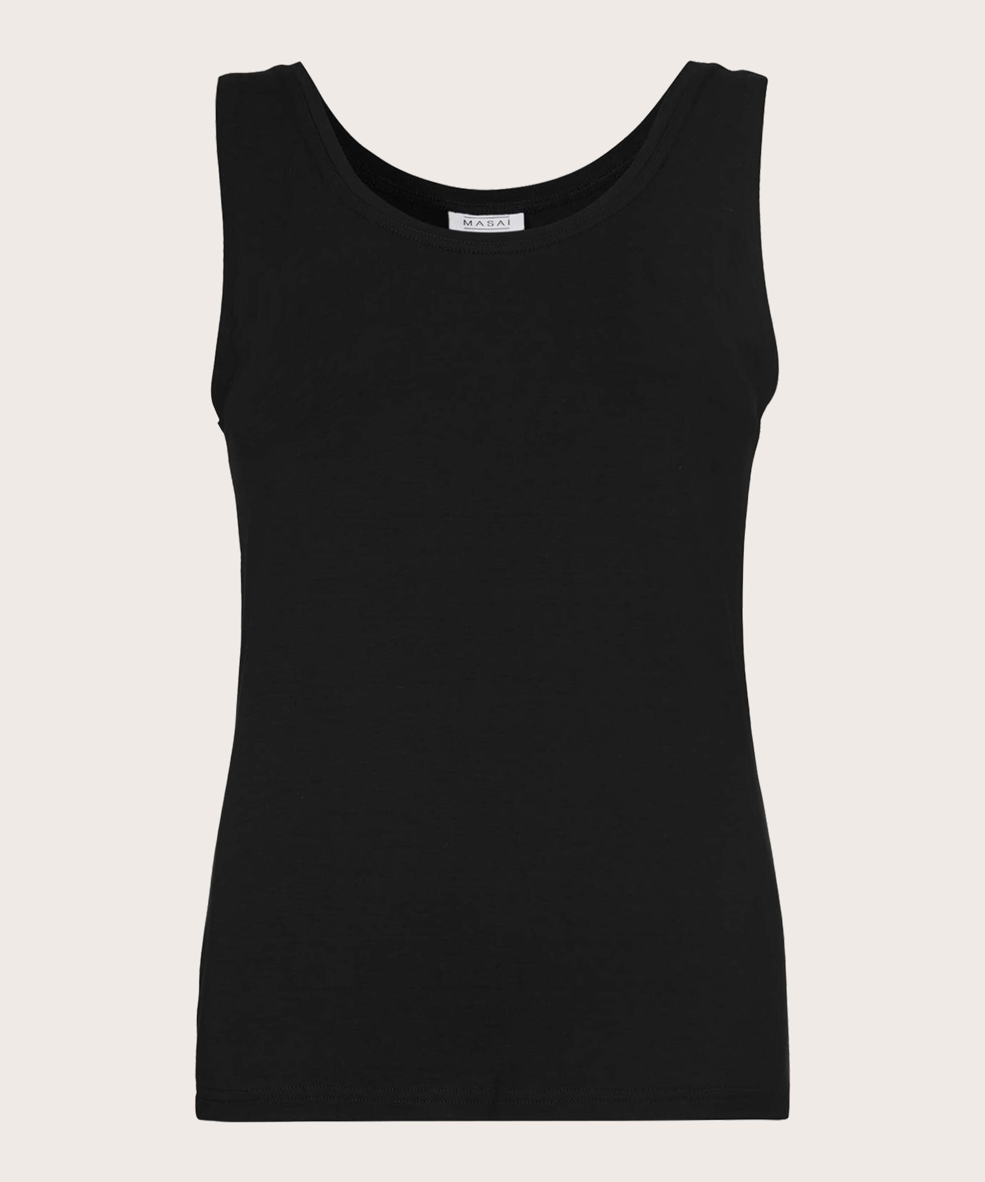 Els JERSEY Top, Black