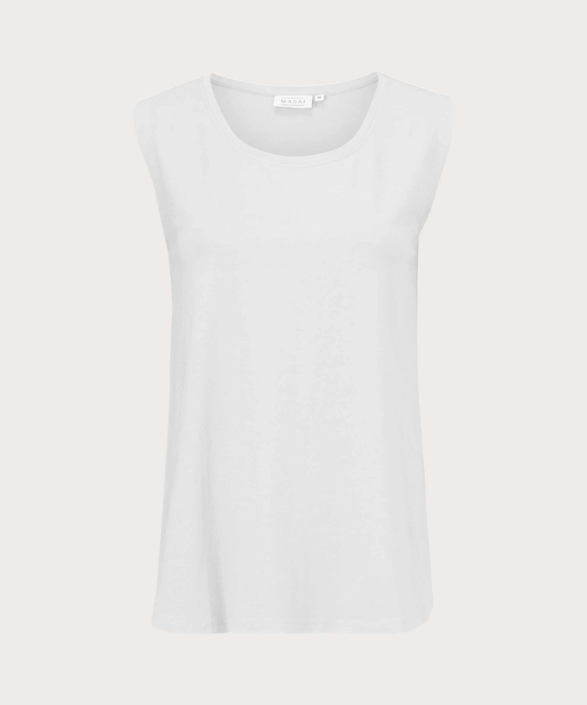 Elisa JERSEY Top, White