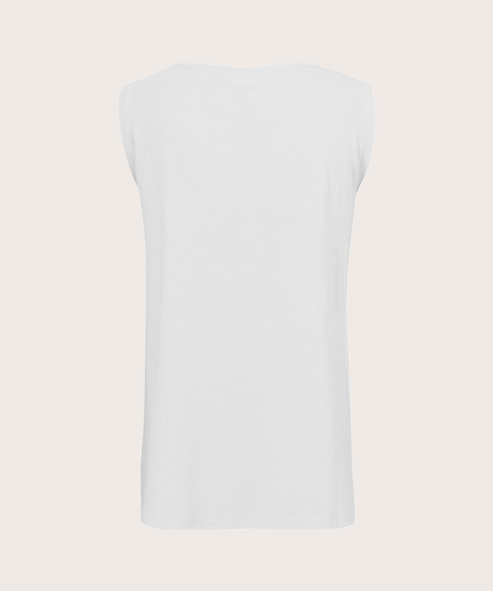 Elisa JERSEY Top, White