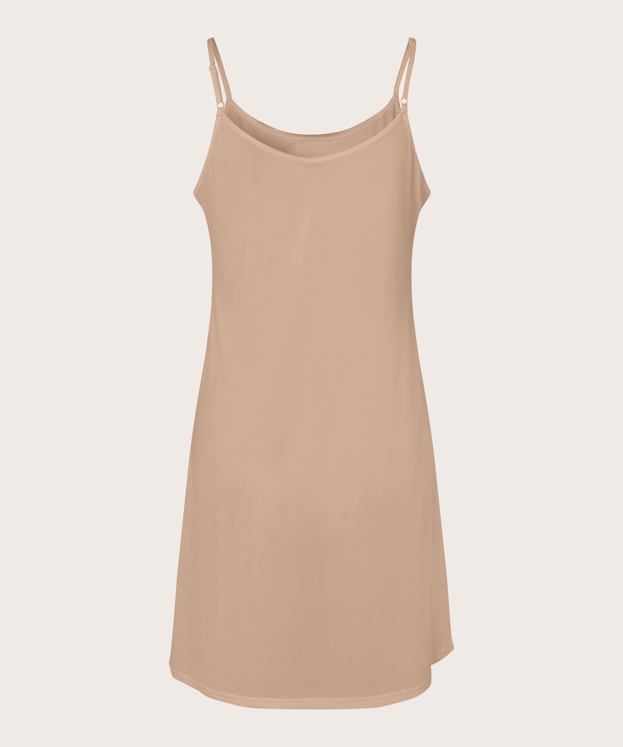 Helle Jersey Slip Dress, Natural