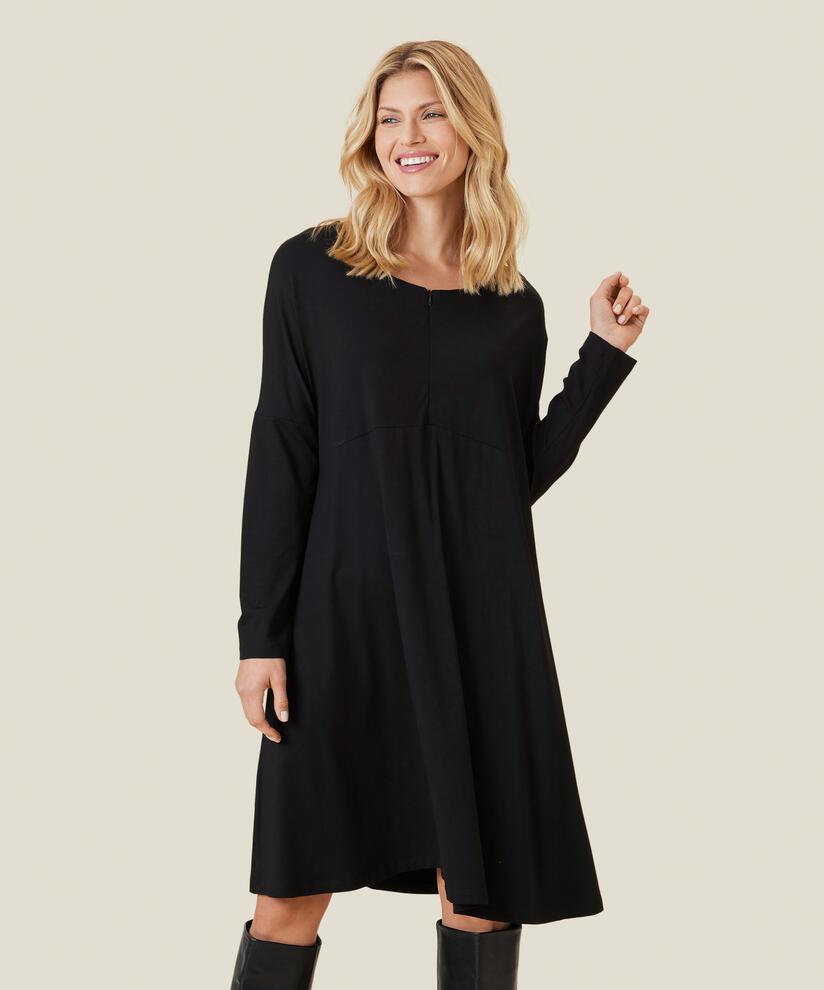 NABSA DRESS, Black