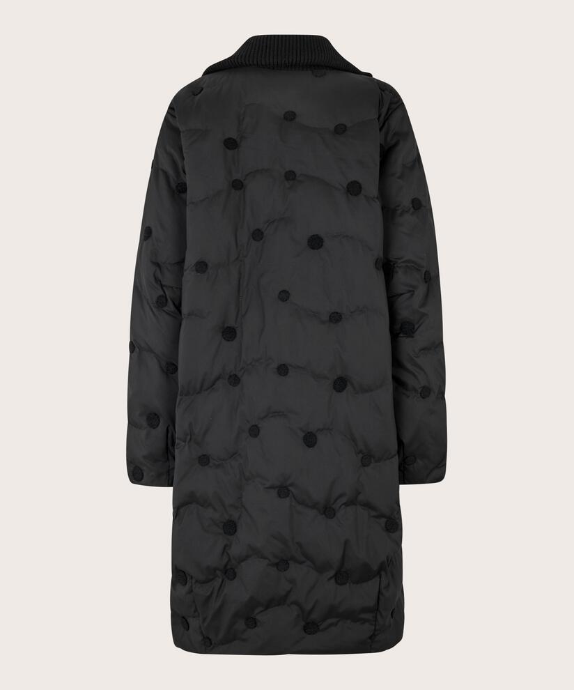 Tahila Down Coat, Black