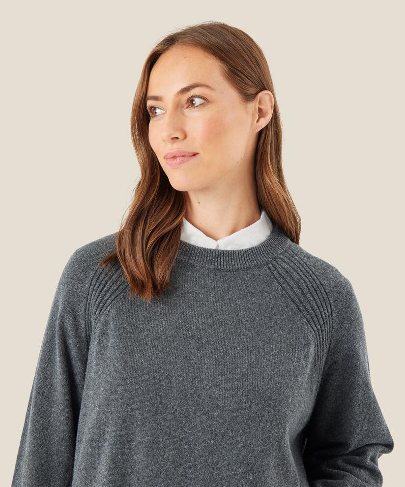 Fletcher Jumper, M. Grey mel.