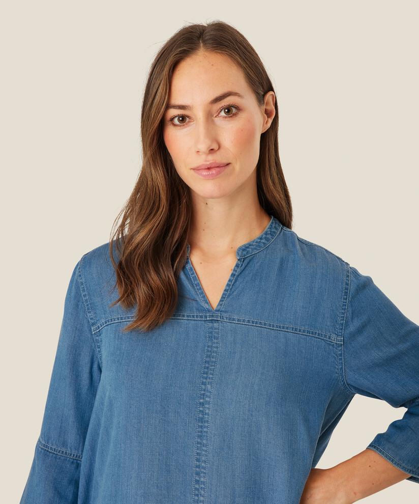 Deirdre Blouse, Light Denim