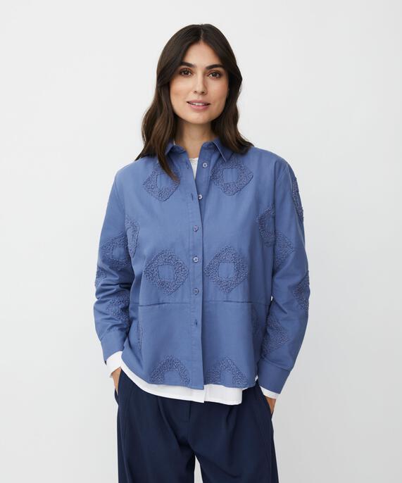 Inanne Shirt, Bijou Blue