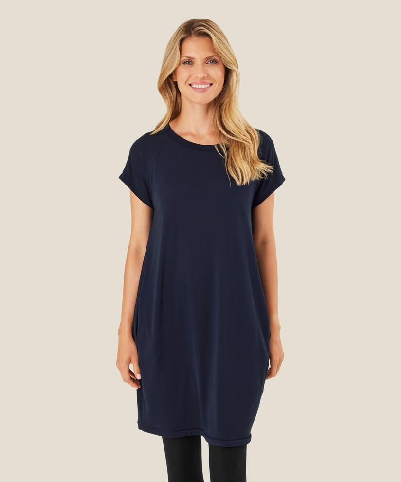 Galina JERSEY Tunic, Navy