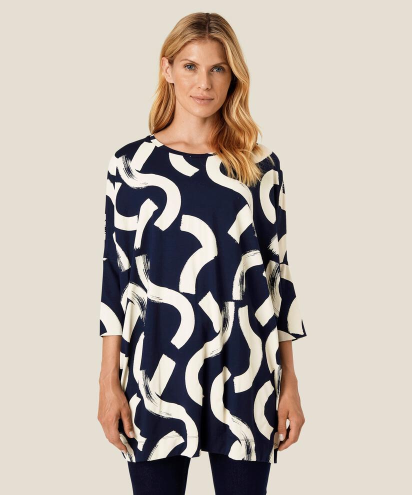 Gabini JERSEY Tunic, Navy