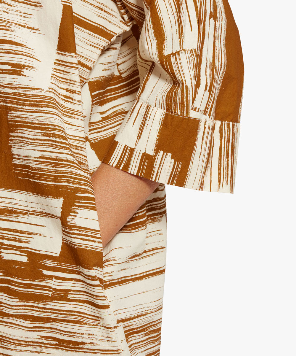 IOSETTA SHIRT DRESS, Monk's Robe