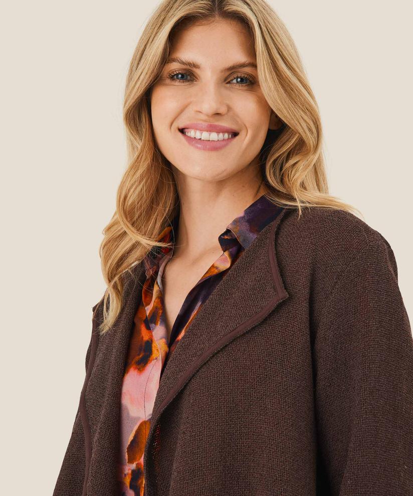 Julitta Jacket, Coffee Bean