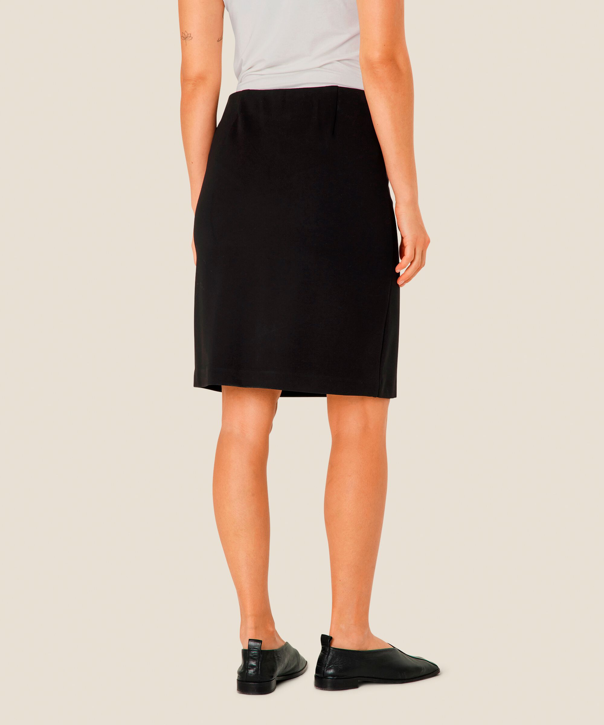 Salma JERSEY Skirt, Black