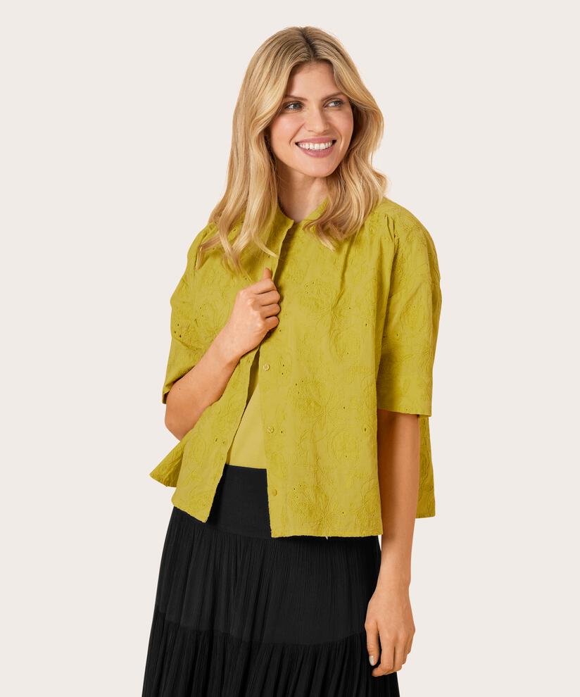 IRMA SHIRT, Celery, hi-res