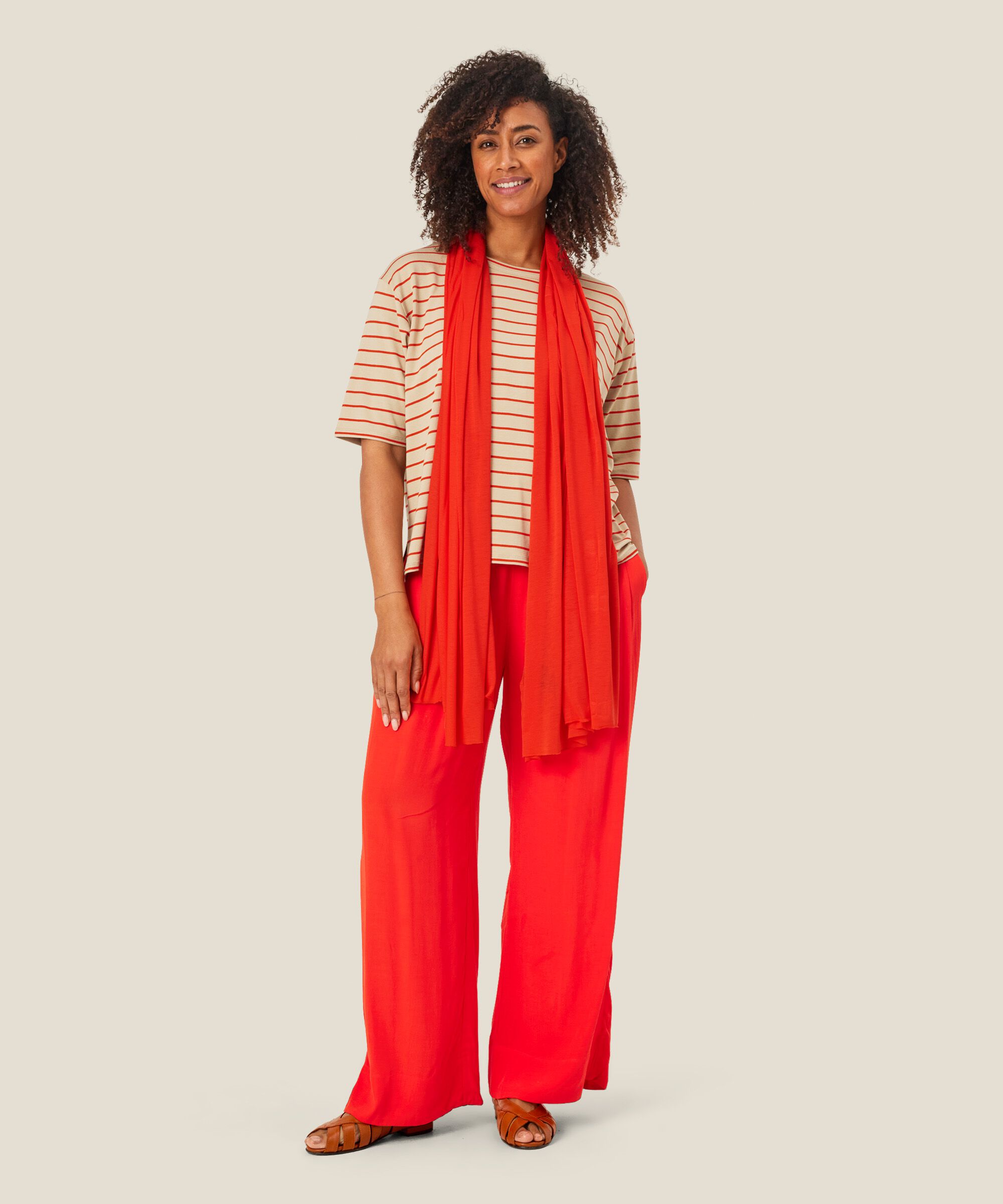 Amega JERSEY Scarf, Poinciana