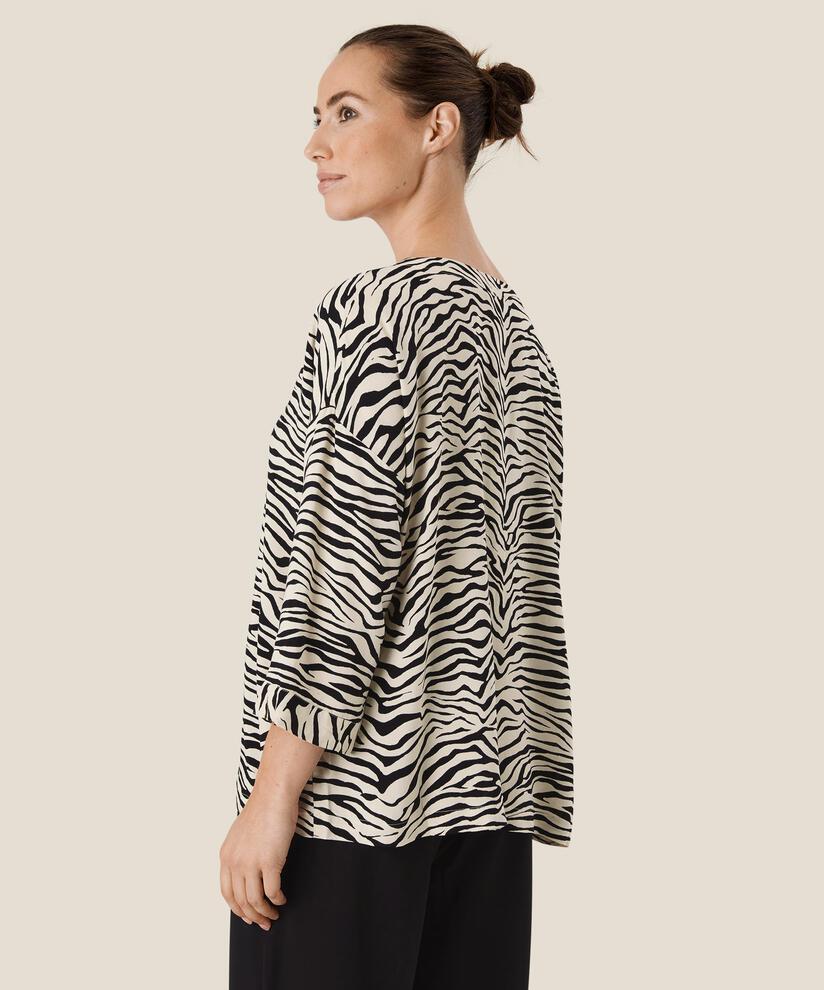 Becca Blouse, Whitecap