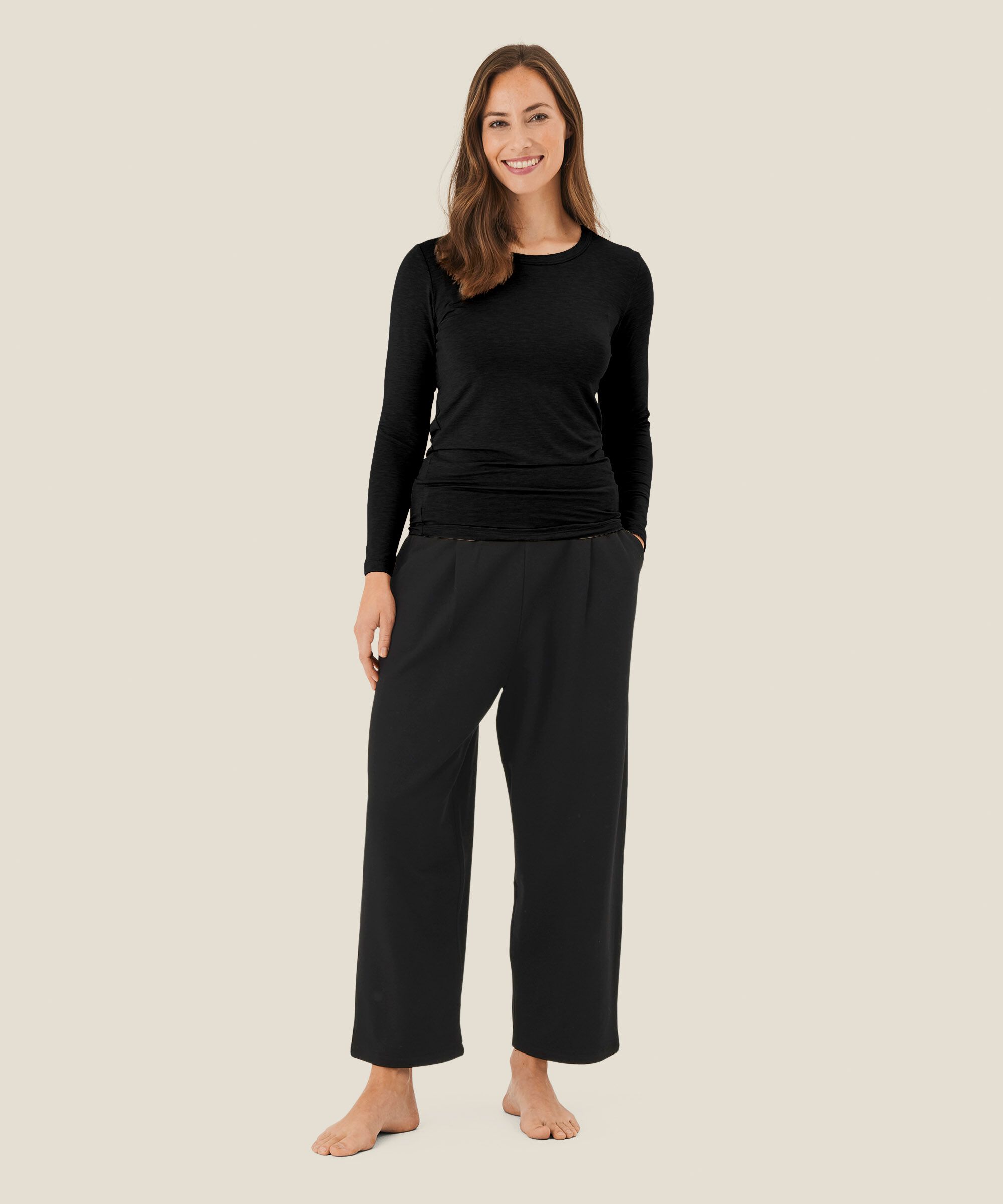 Doritla JERSEY Top, Black