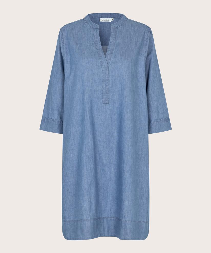 Nokolo Dress, Blue Denim