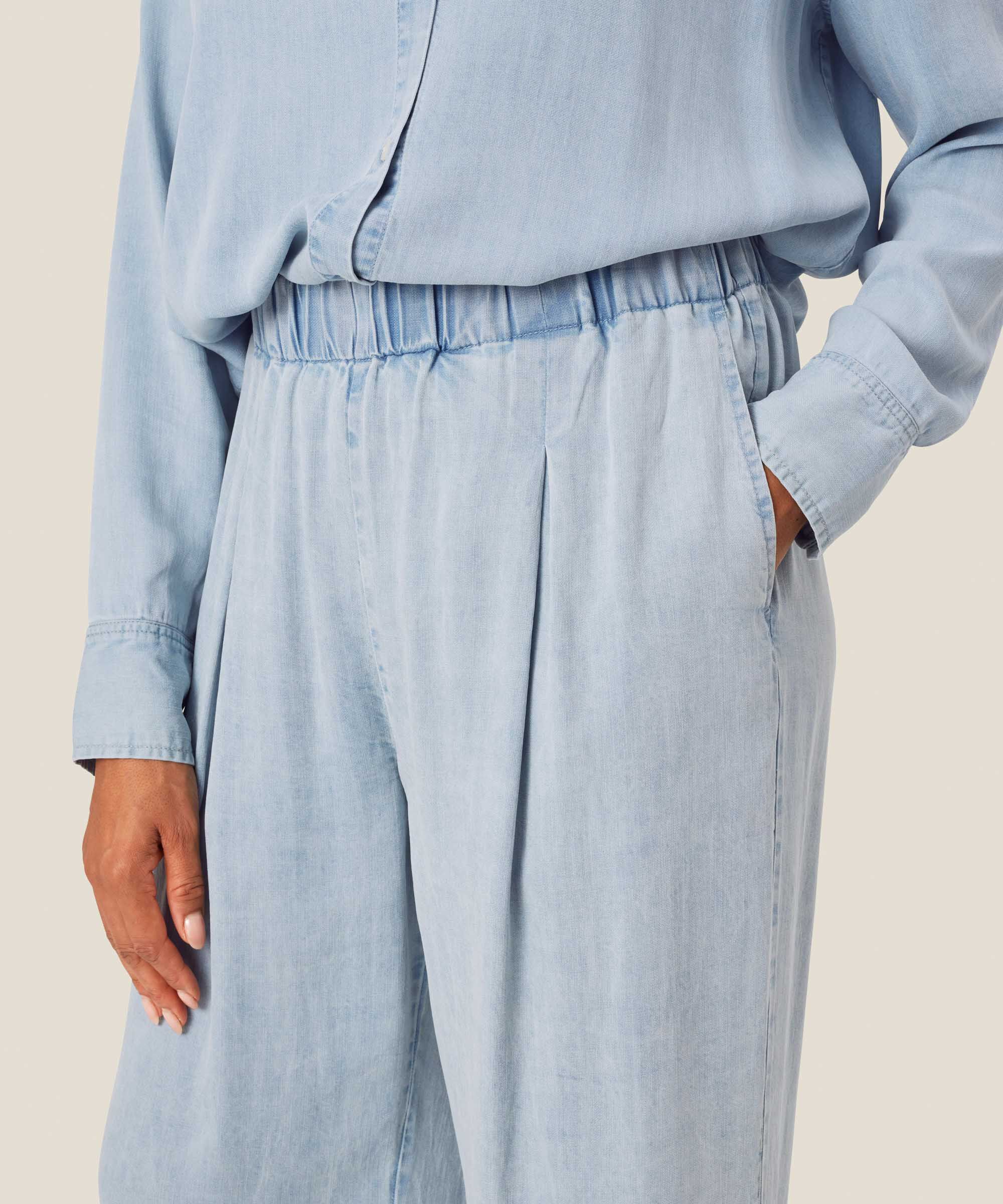 Pascula Denim Trousers, Light Denim