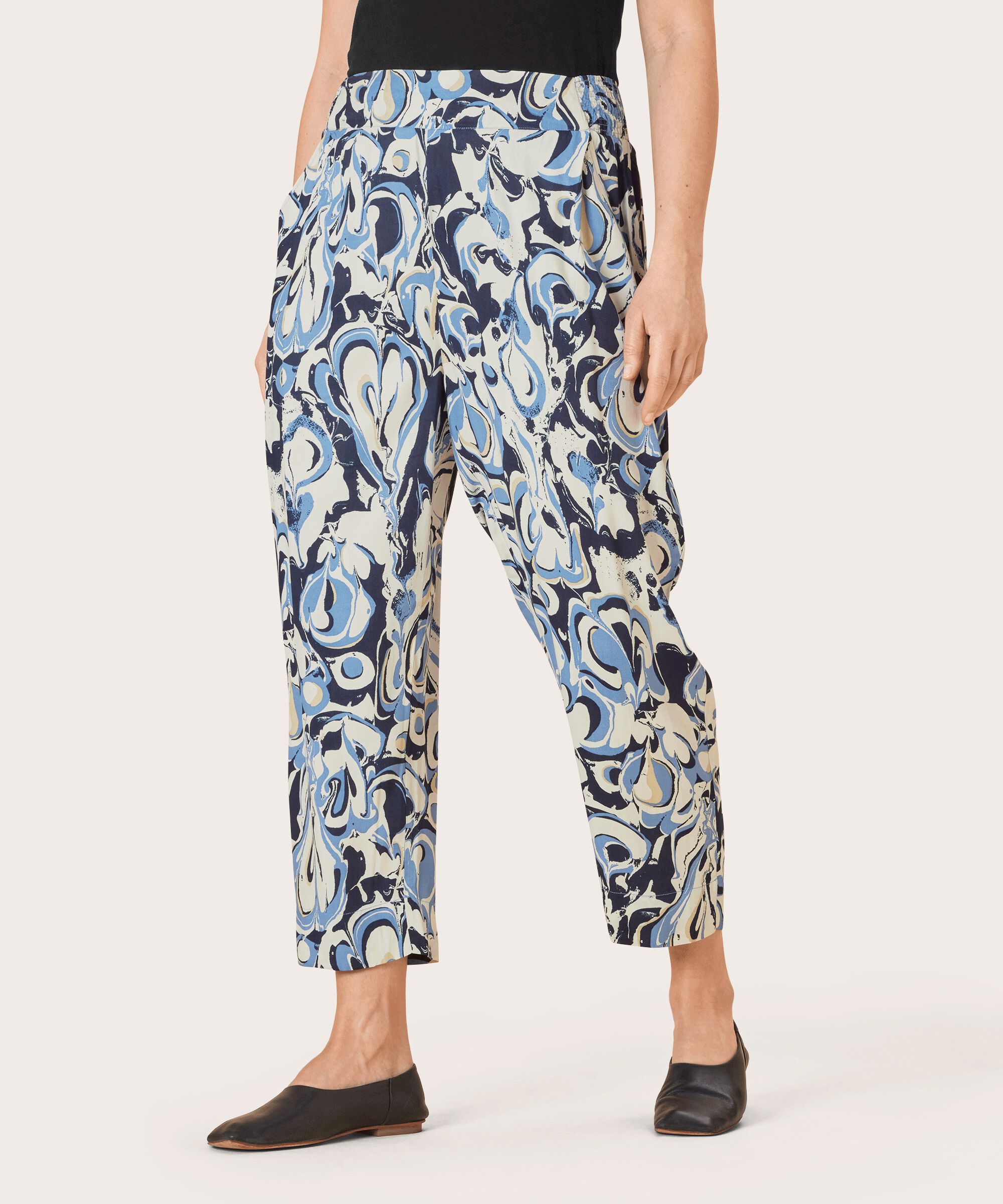 PETRINA TROUSERS, Quiet Harbor