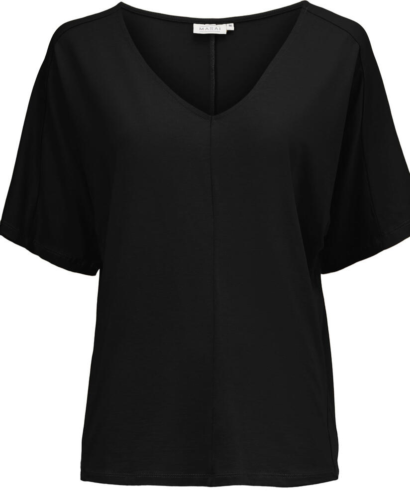 DEE JERSEY TOP, Black