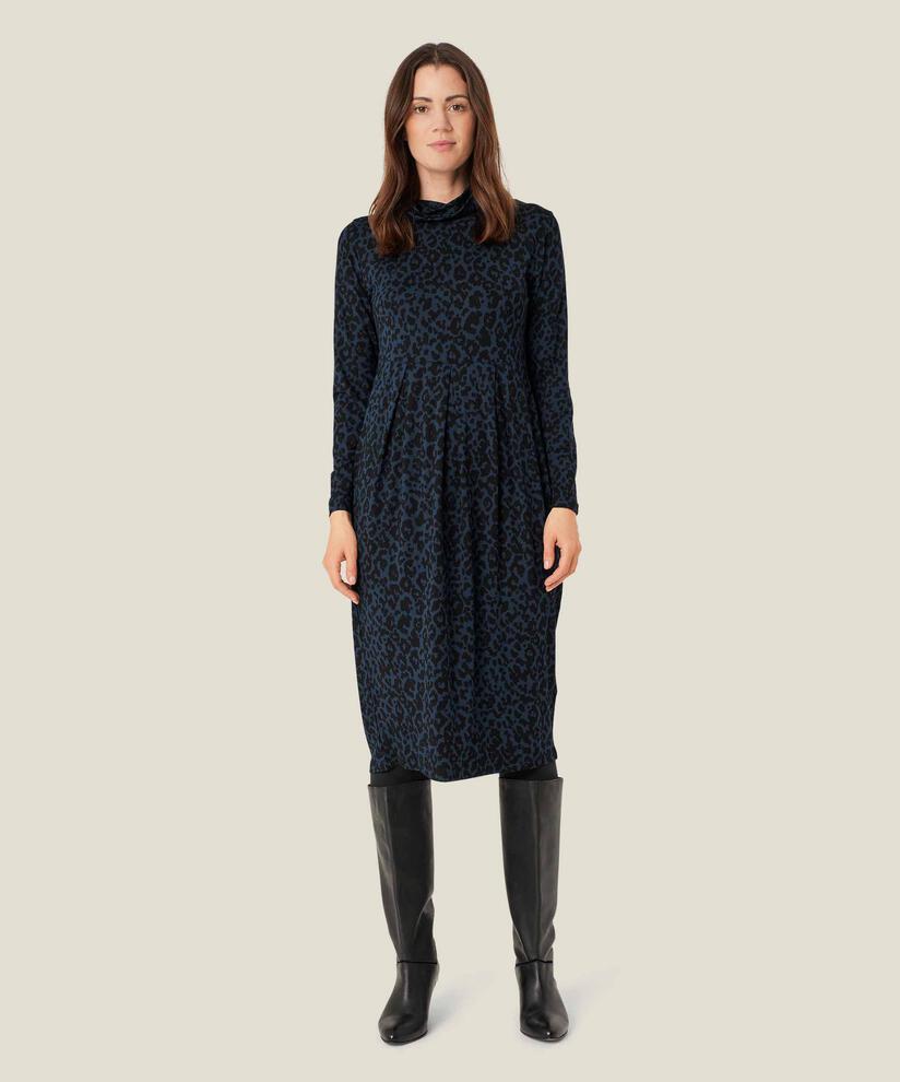 Noura JERSEY Dress, Moonlit Ocean