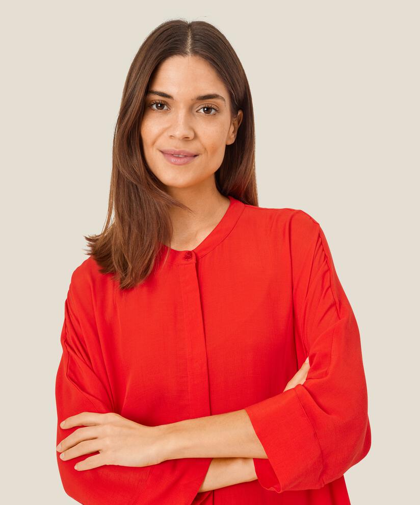 Iosetta Shirt Dress, Poinciana